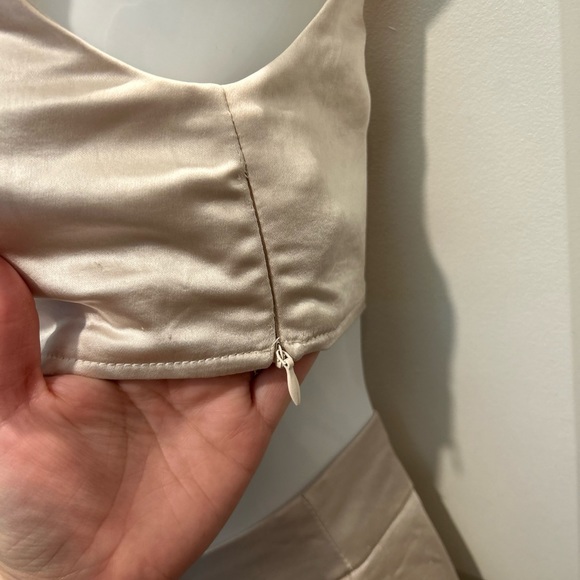 Princess Polly HUXLEY SET SATIN CHAMPAGNE - Picture 10 of 12